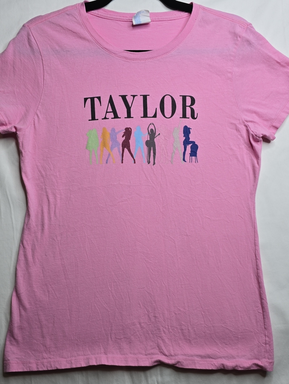 Port & Co Taylor Swift Pink Tshirt Size 2
